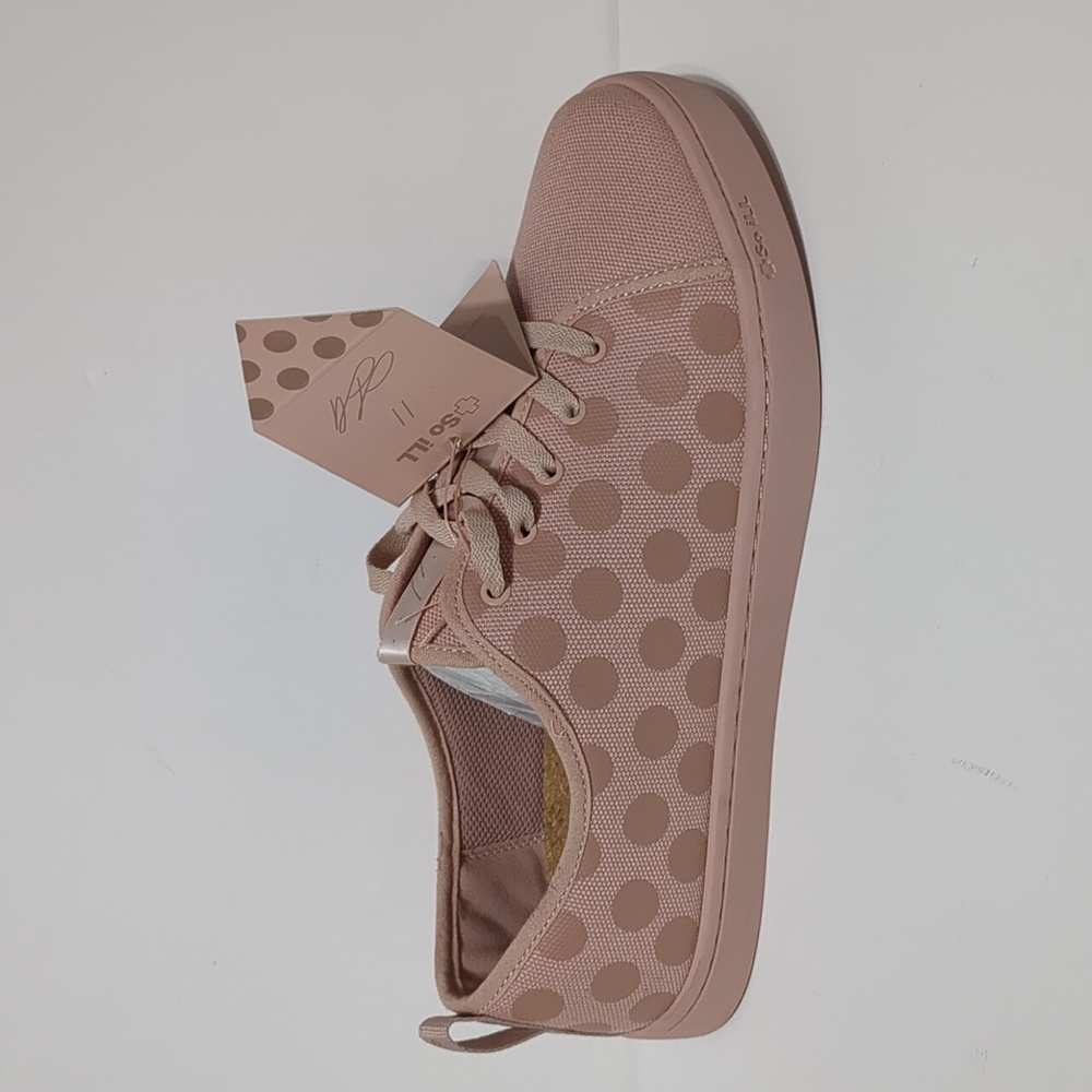 So iLL shoes dirty pink polka dot roamer unisex Men size 11, women size 12.5 - Picture 5 of 13